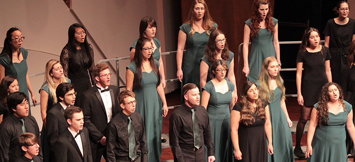 Members of The University Singers